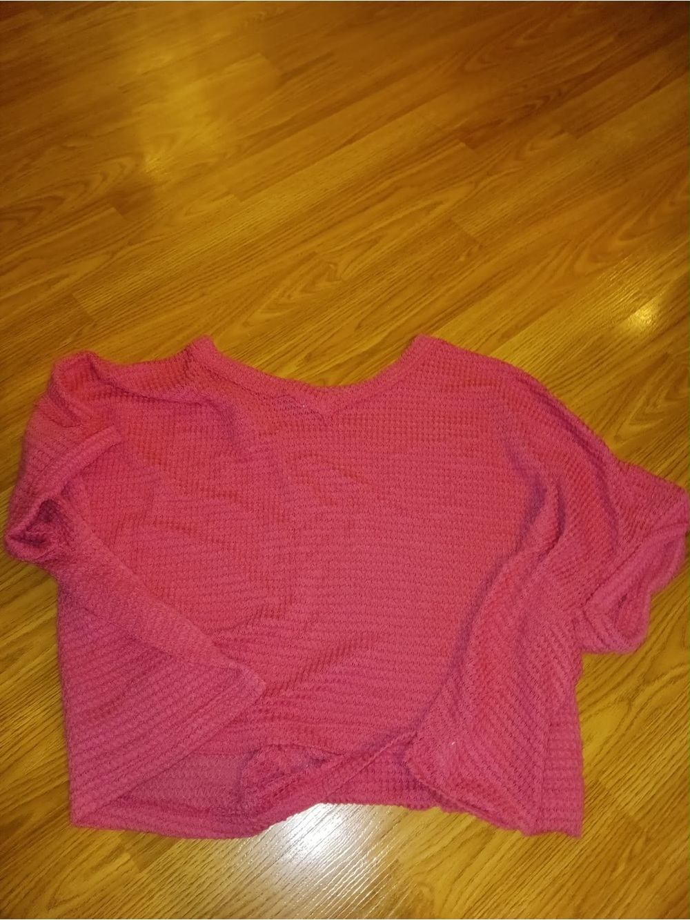 Women's Pink Crewneck Knit